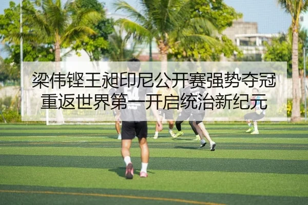 梁伟铿王昶印尼公开赛强势夺冠 重返世界第一开启统治新纪元